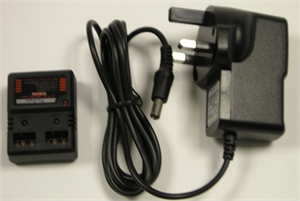 SOLO PRO MAINS BATTERY CHARGER, CHARGE 2 BATTERIES TOGETHER